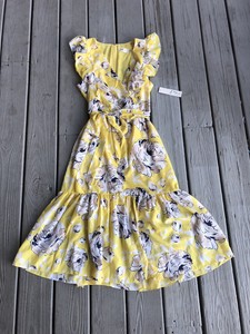 eliza j yellow floral dress