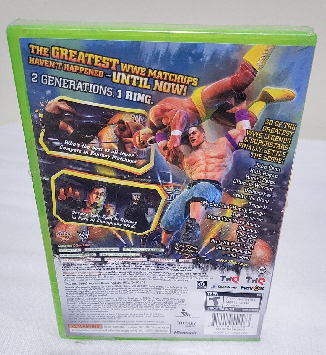 WWE All Stars (Microsoft Xbox 360, 2011) for sale online | eBay