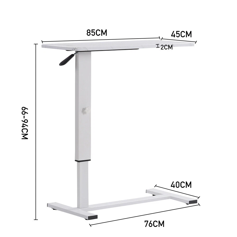 Adjustable Portable Laptop Table Notebook Computer Desk Trolley