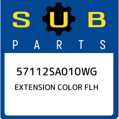 #ad 57112SA010WG Subaru Extension color flh 57112SA010WG New Genuine OEM Part $85.53
