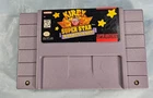 Vintage Super Nintendo Kirby Super Star Game