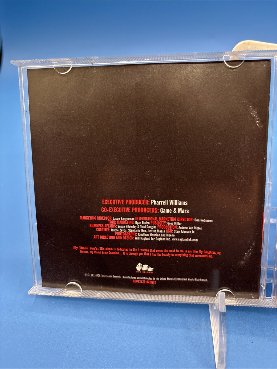 The R.E.D. Album [PA] by The Game (Rap) (CD, Aug-2011, DGC