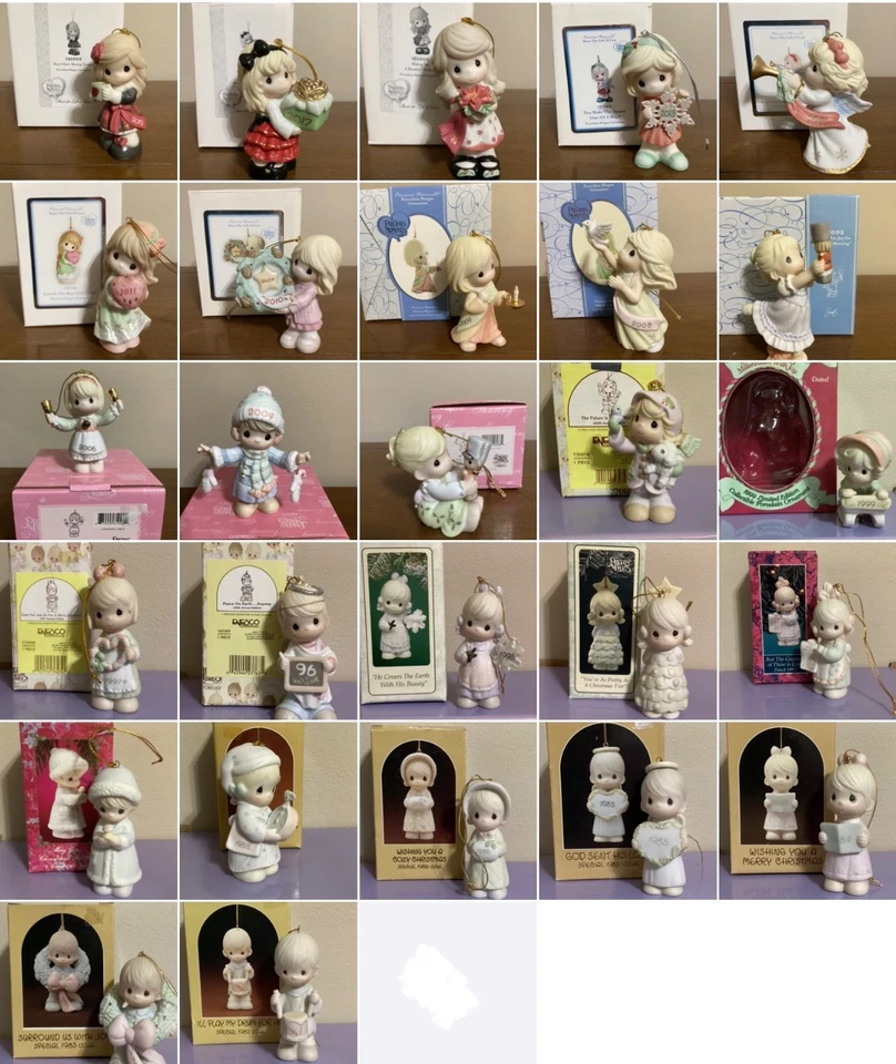 ENESCO Precious Moments Dated Ornaments Ranging from 1982-2019 New Store Inventory