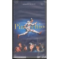 Pinocchio Vhs Roberto Benigni Univideo - VS4994 Versiegelt