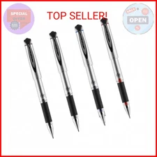 uniball™ 207 Impact Gel Pens, Bold Point (1.0mm), Assorted Colors, 4 Pack