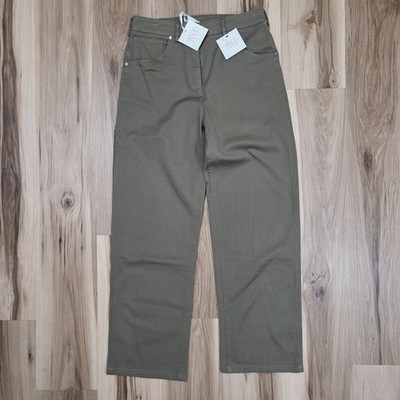TWP Mila Jeans Womens 2 Dark Oilve Green Mila Relax