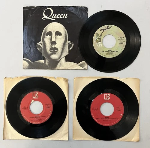 Lot of (3) Queen 45 RPM Records - Lot #1