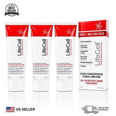 South Beach All in One Anti-Aging Treatment 2.54oz 3 Pack Firming Hydrating Care