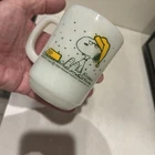 Vintage Snoopy Fire King Coffee Mug, Anchor Hocking, Schulz, 1958, French Toast