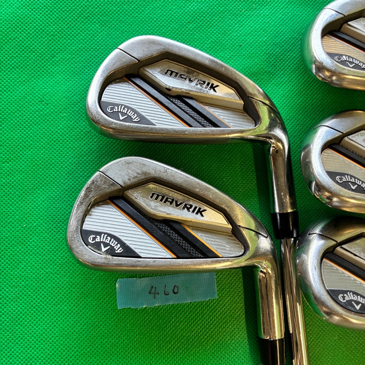 Callaway Mavrik Iron Set 5pcs 6-Pw Stiff Zeros7 Steel Shaft Golf 
