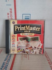 Vintage 1997 PrintMaster Gold Bonus Pack Version 4.0 Software Good Used - 173