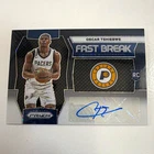 Panini Prizm Oscar Tshiebwe Indiana Pacers Fast Break RC Auto Black 1/1 #FBR-TSH