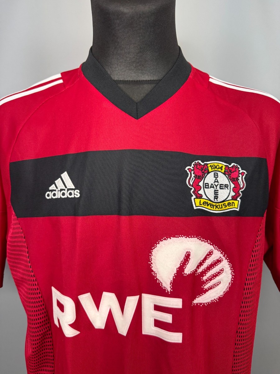 BAYER 04 LEVERKUSEN 2003 2004 HOME SHIRT FOOTBALL SOCCER JERSEY