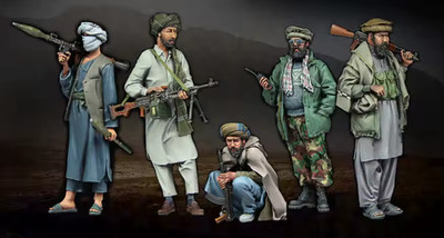 1/35 Modern Islamic Arab Terrorist (5 figures) - 491