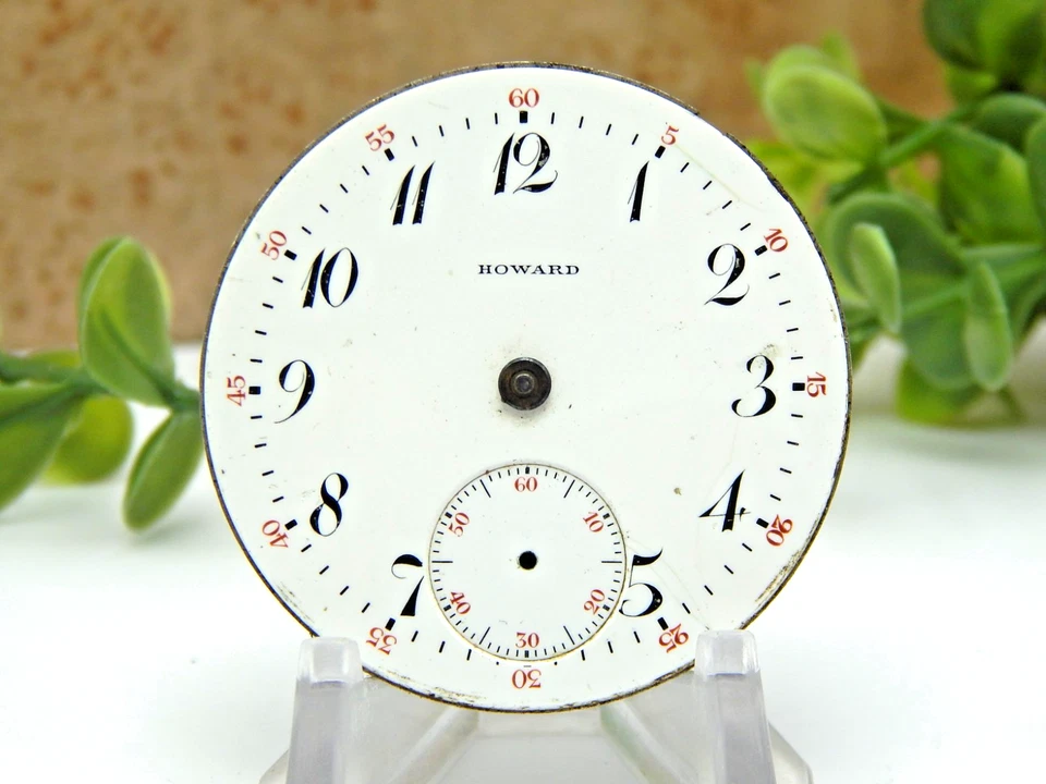 Antiguo movimiento reloj bolsillo E Howard serie 9 16 talla 17 joya modelo 1905 Foto 4 de 4