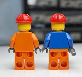 LEGO City: XXL Mobile Crane (7249) Minifigures ONLY Construction Site Operator