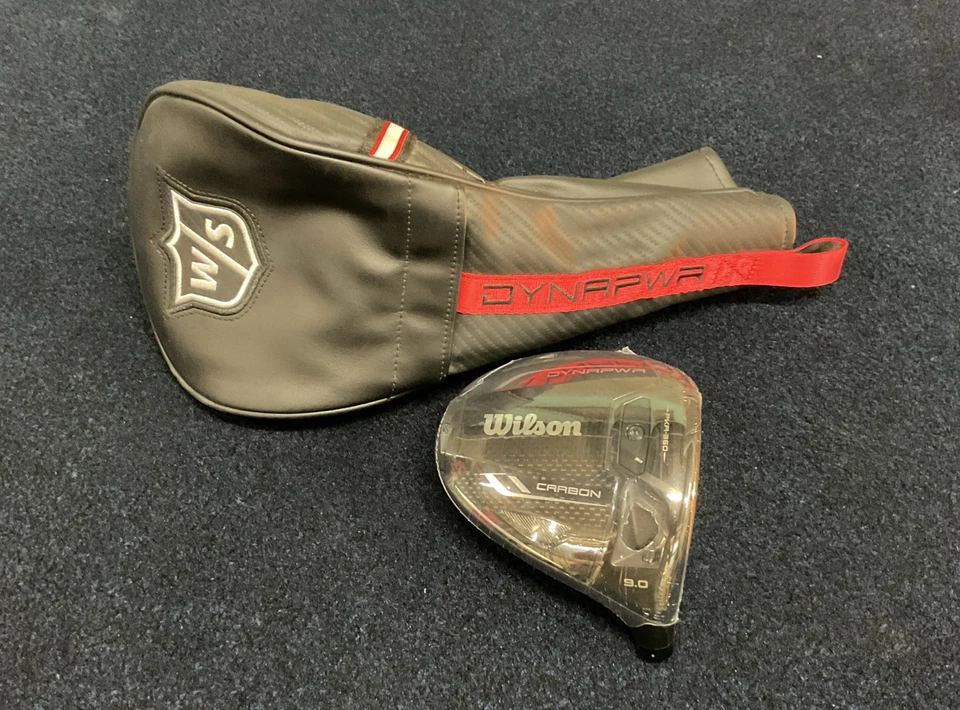 NEW! Wilson Dynapower Carbon PKR-360 9° Loft Driver / Head Cover - Image 3 of 3