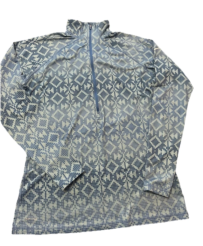 Nike Pro Dri Fit 1/2 Cremallera Pullover Para Mujer Talla XL Correr Cepillado Polar Top Foto 3 de 4