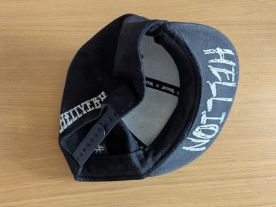 Hellyeah - Embroidered Black and White Baseball Cap (Pantera)