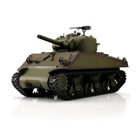 Heng Long 1:16 RC Panzer M4A3 Sherman GrüN Bb+Ir (Metallketten)