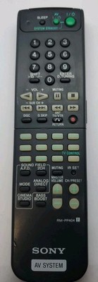 Original SONY RM-PP404 Remote Control STRSE501 HT1200D STRDE545 HTDW620 HTDDW820