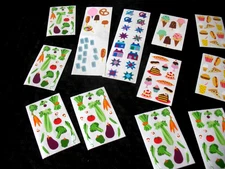 Mrs. Grossman /F. Meyer Stickers, silverware, Food, Snacks, Movie Tickets, House