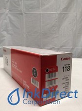 Genuine Canon 2662B001AA Canon 118 CRG-118BK Toner Cartridge Black LBP7200CDN LB
