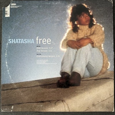 Shatasha   Free (12  Vinyl, Ruthless Records, 33  RPM) R&B