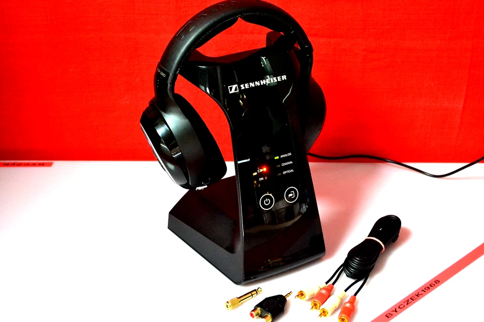 Sennheiser HDR-TR -220 St. Wirelless Bühel Kopfhörer mit Zubehör   Top Zustand., Foto 2 von 5