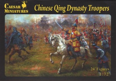 Caesar Miniatures H033 1:72 Chinese Qing Dynasty Troopers (24 Figuren)