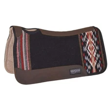 277-HJ5-BKW Reinsman APEX Ranahan Woven Top Wool Saddle Pad - Black Serape NEW
