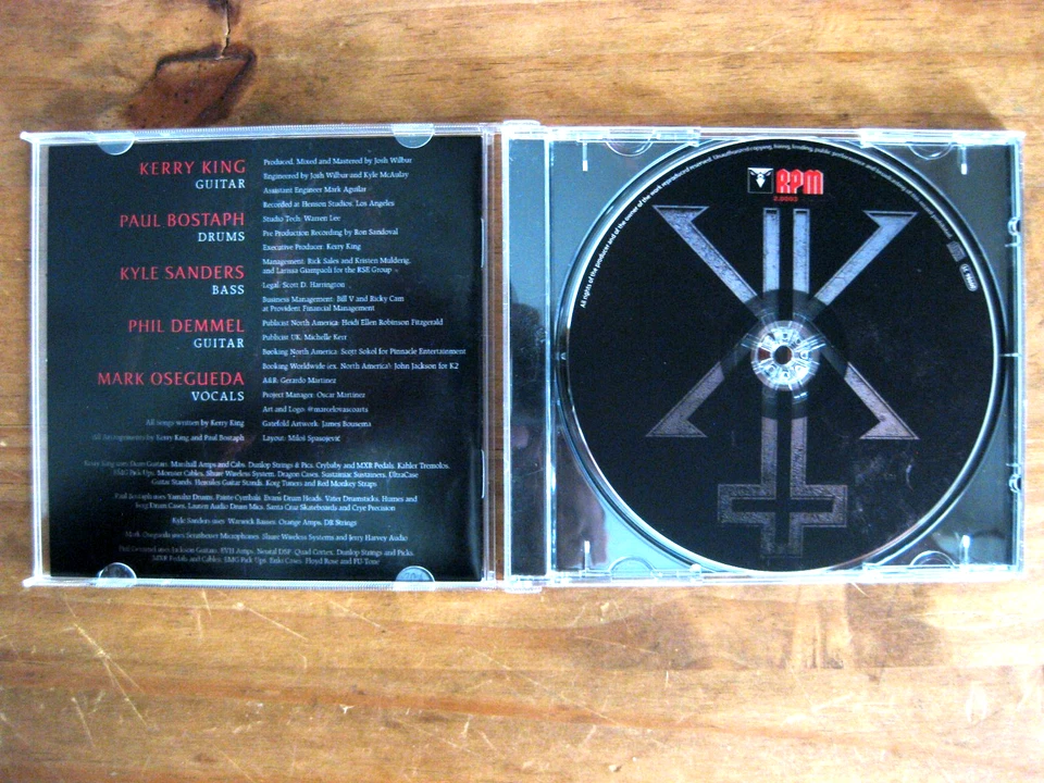 KERRY KING From Hell I Rise by Kerry king (CD, 2024) Slayer CD RPM comme neuf - Photo 3/3