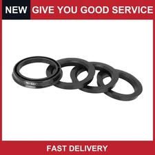 Universal 73.1-56.1mm Car Hub Centric Rings Wheel Bore Center Spacer Pack of 4