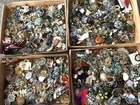 17 lbs+ Vintage Costume to Fashion Jewelry lot JUNK REPAIR CRAFT HARVEST Brooch