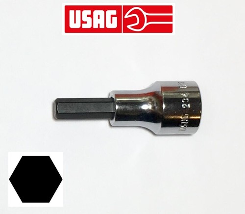 USAG 234 1/2N, Chiave a bussola maschio esagonane Brugola con attacco quadro 1/2
