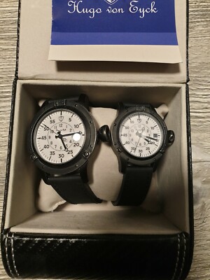 ZWEI NEUE,Kollektion, 45und 37mm Hugo von Eyck HE208-682, HE209