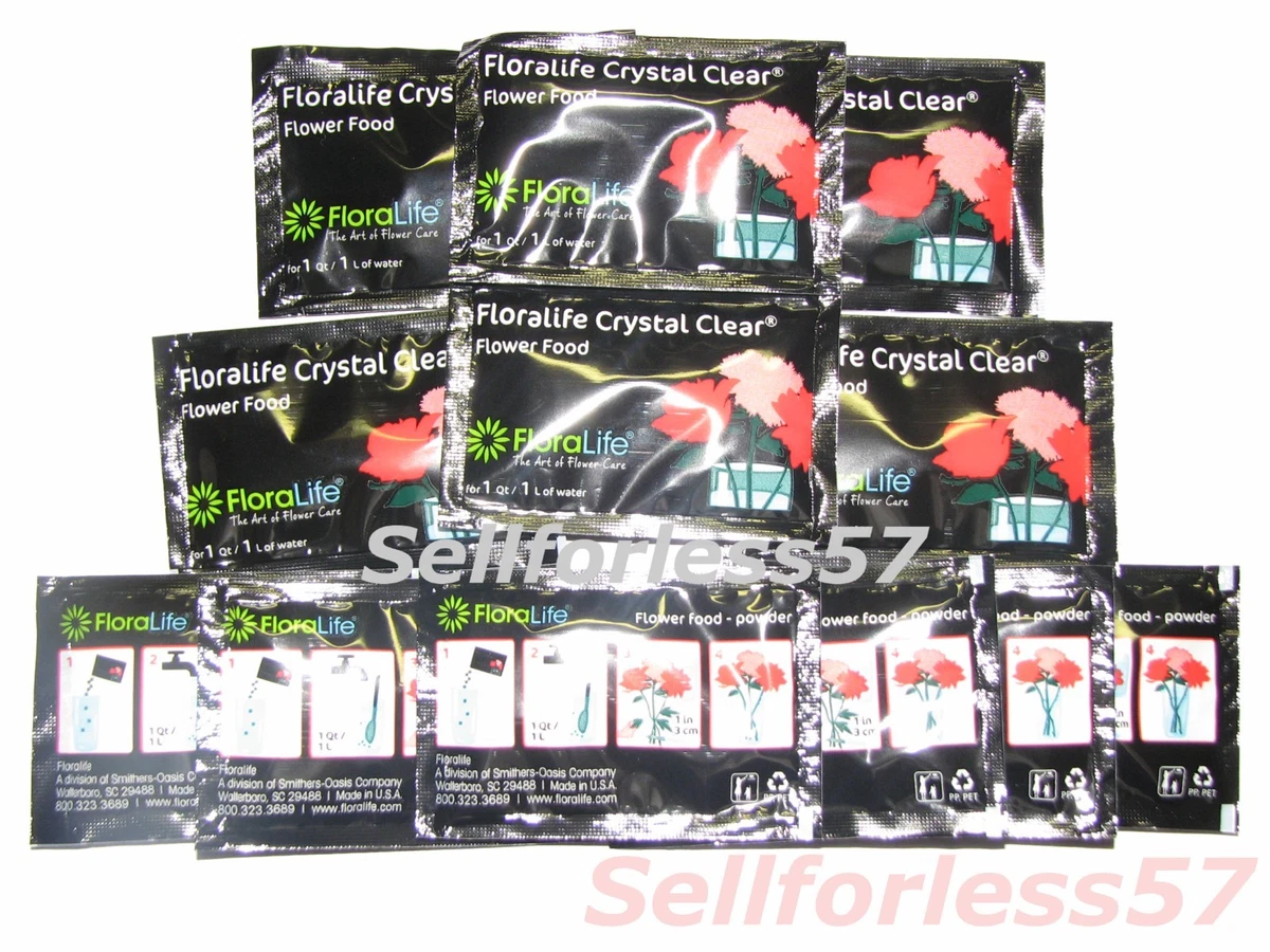 Cut Flower Food Floralife Crystal Clear Clearance mosaique.musique