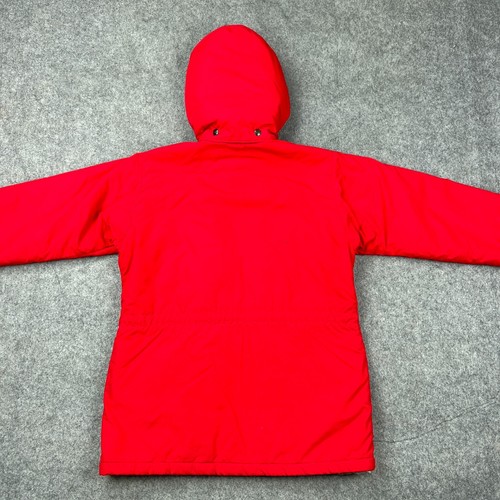 VTG LL Bean Penobscot Parka Jacket Womens Small Red Outerwear Ski Winter USA - Picture 12 of 17