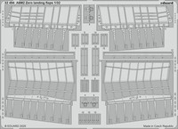 MW22 Eduard 32494 A6M2 Zero Landing FLAPS1/32 Pe Set For Tamiya