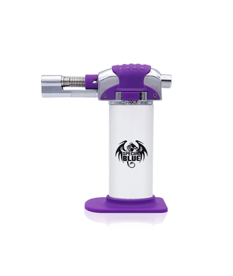 Special Blue Purple Haze Torch Refillable Kitchen Lighter