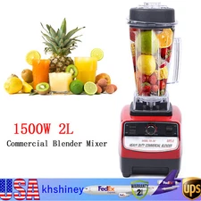 Heavy Duty Professional Blender Commercial Blender Smoothie Maker 2HP High Speed