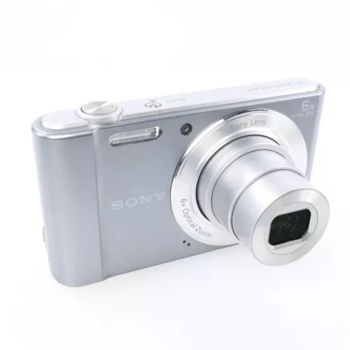 Sony Cyber-shot DSC-W810 20.1MP 6X Digital Camera Silver - Picture 3 of 8