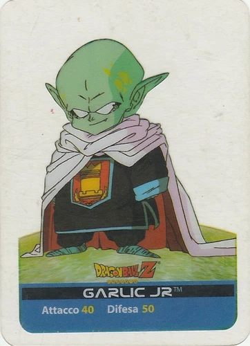 Lamincards Dragon Ball Z Edibas Serie Oro GARLIC JR N 77