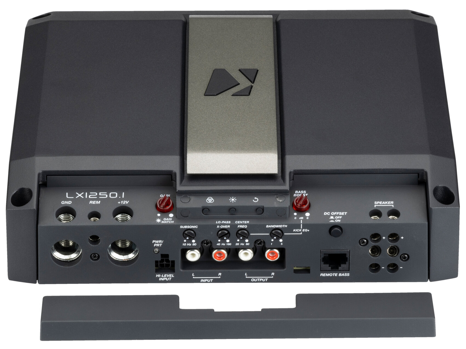 Автомобильный моноусилитель Kicker 51LX12501 мощностью 1250 Вт с Smart Bass Комплект проводов усилителя LX12501