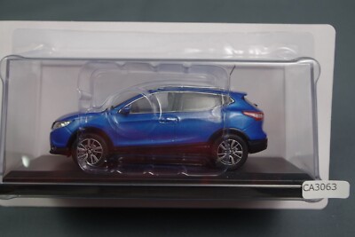 Nissan Qashqai 2015 Blue 1/43 Scale Box Mini Car Display Diecast