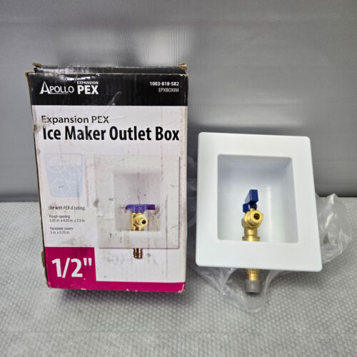 Apollo 1/2 po. Jour. Ice Maker Outlet Box PEX Barb NEUF - Photo 1/7