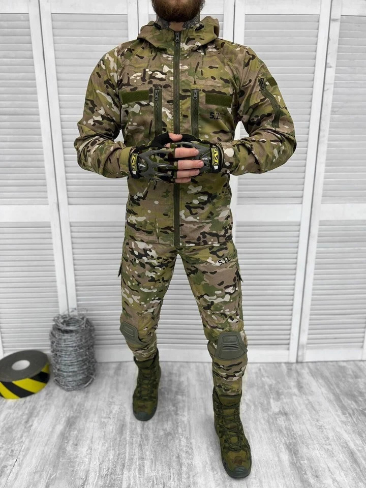 Summer suit with knee pads Multicam 5.11 for military, tactical uniform Multicam - Image 2 of 4