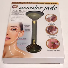 Wonder Jade Roller Face Massager Face Skin Massager Stone Tool Anti-Aging