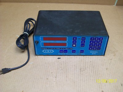 AMS MODEL 870 ACCURATE MEASUREMENT SYSTEMS parts only
