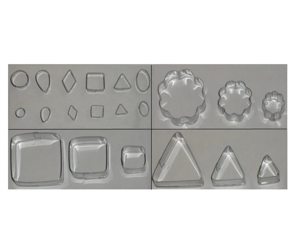 GRAINE CRÉATIVE Emporte pièce pour pâte fimo, poterie, pâte à sel forme au choix :